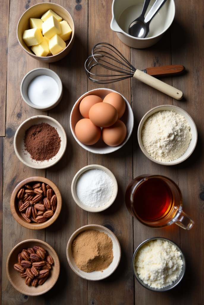 Brownie Pecan Pie Ingredient